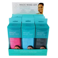 Magic Makeup Remover Cloths Displayer of 12