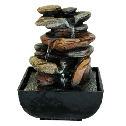 Mini Aqua Stones Indoor Water Fountain