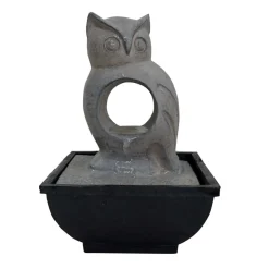 Mini Owl Indoor Water Fountain