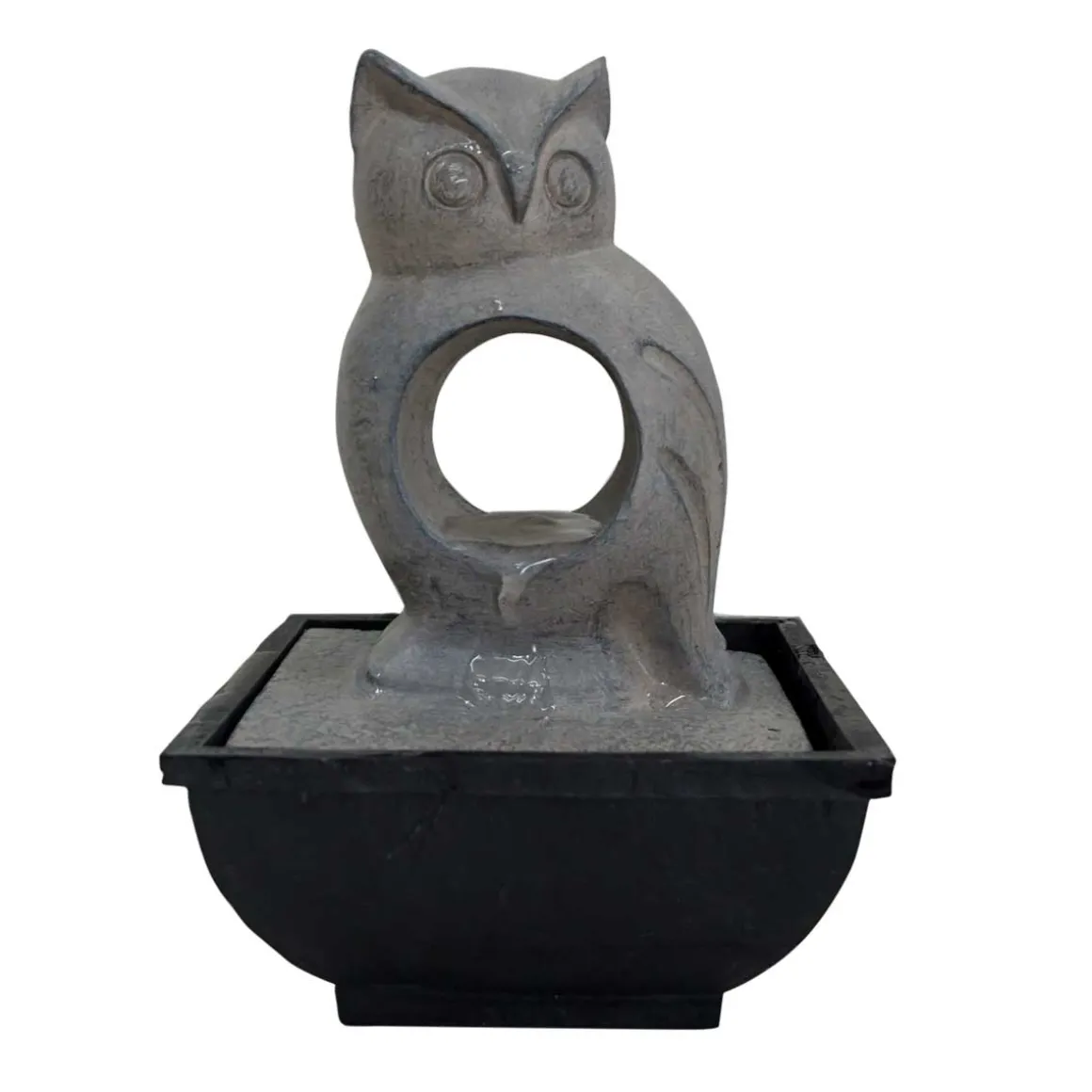Mini Owl Indoor Water Fountain