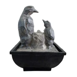 Mini Penguin Indoor Water Fountain