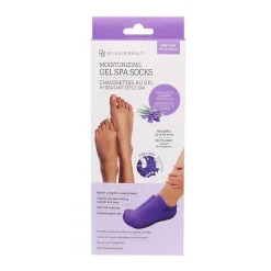 Moisturizing Gel Spa Socks Displayer of 12