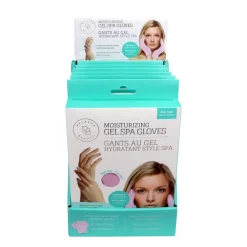 Moisturizing Spa Gloves Displayer of 6