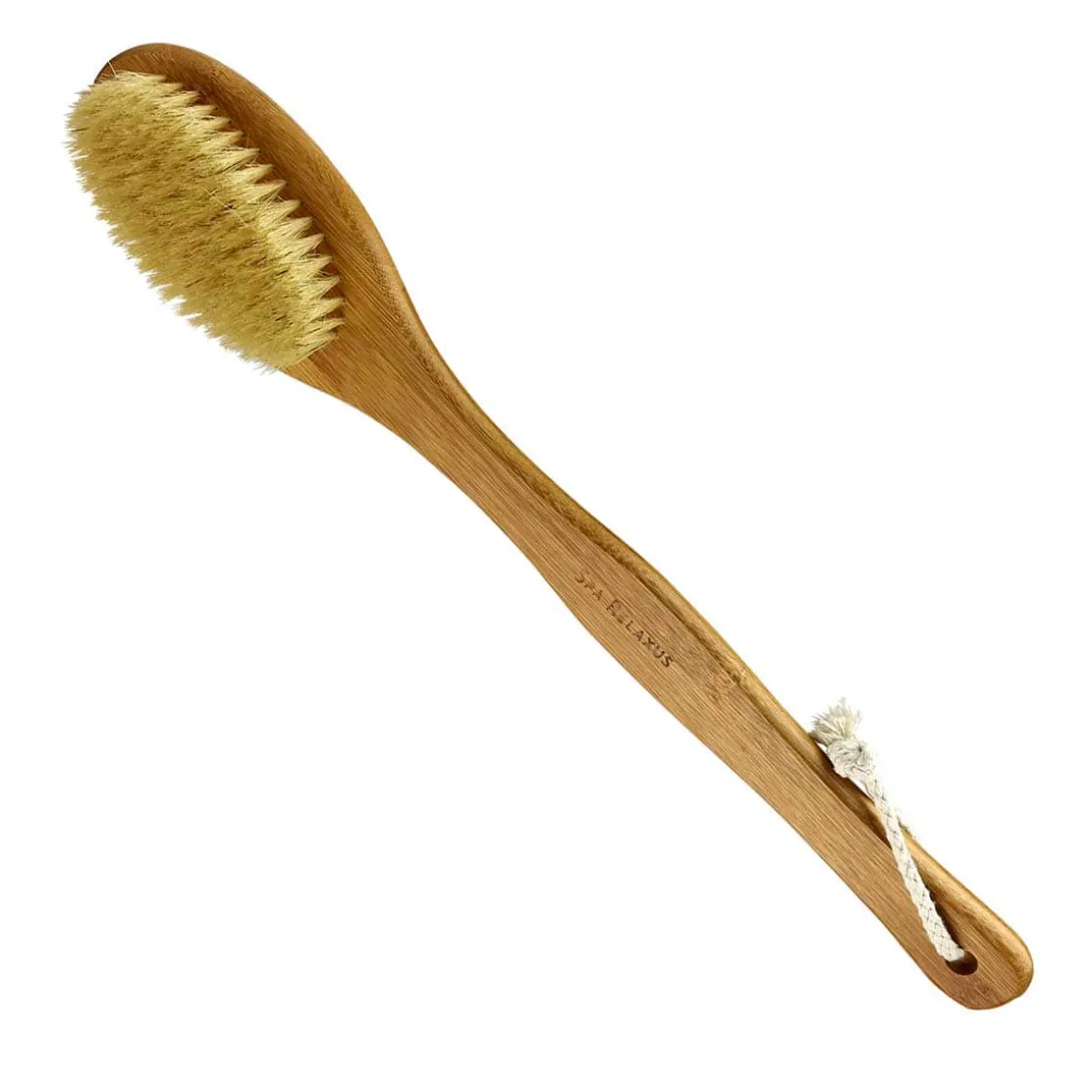 Natural Bath Brush with Organic Bamboo Handle