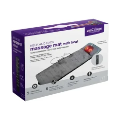 Neck and Back Massage Mat with Heat