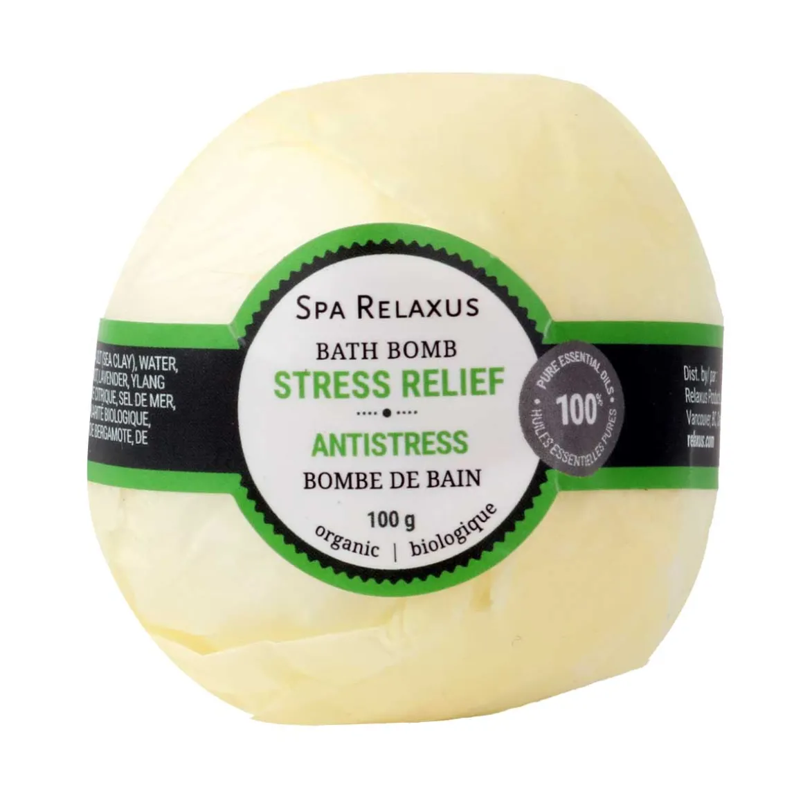 Organic Essential Oils Bath Bomb