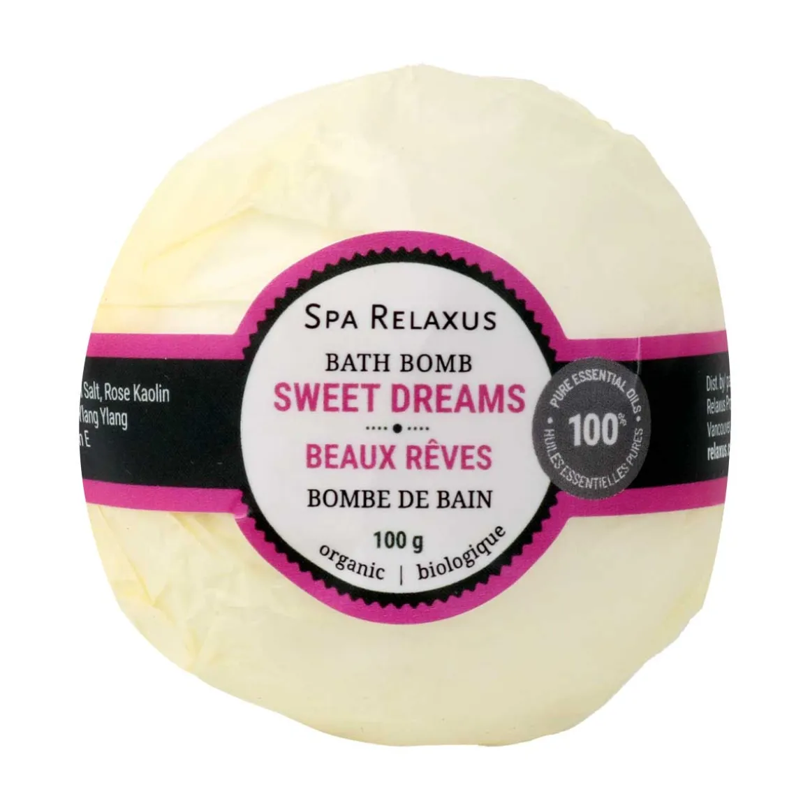 Organic Essential Oils Bath Bomb