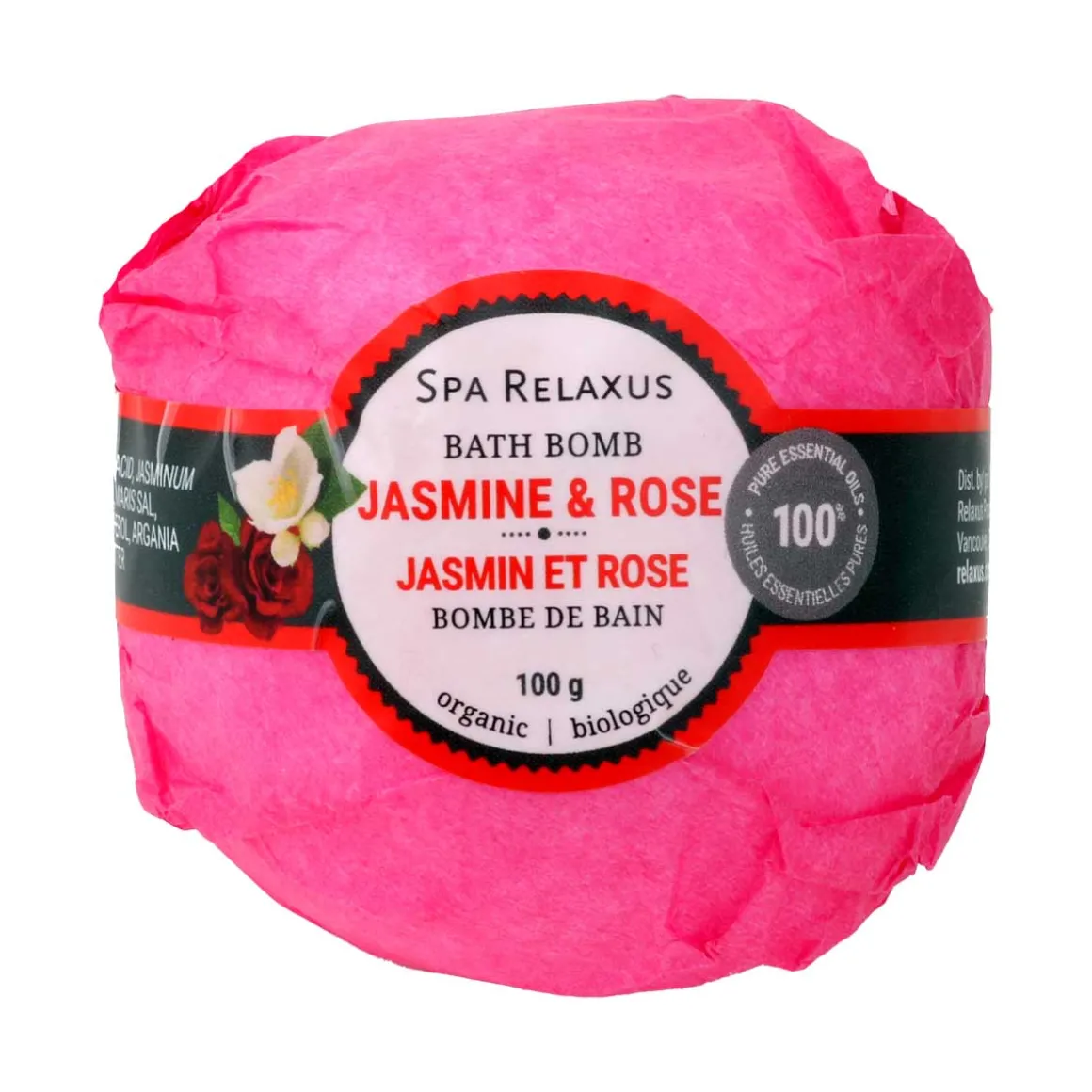 Organic Essential Oils Bath Bomb
