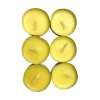 Peppermint Citronella infused Tealight candles (6 count) Prepack of 12