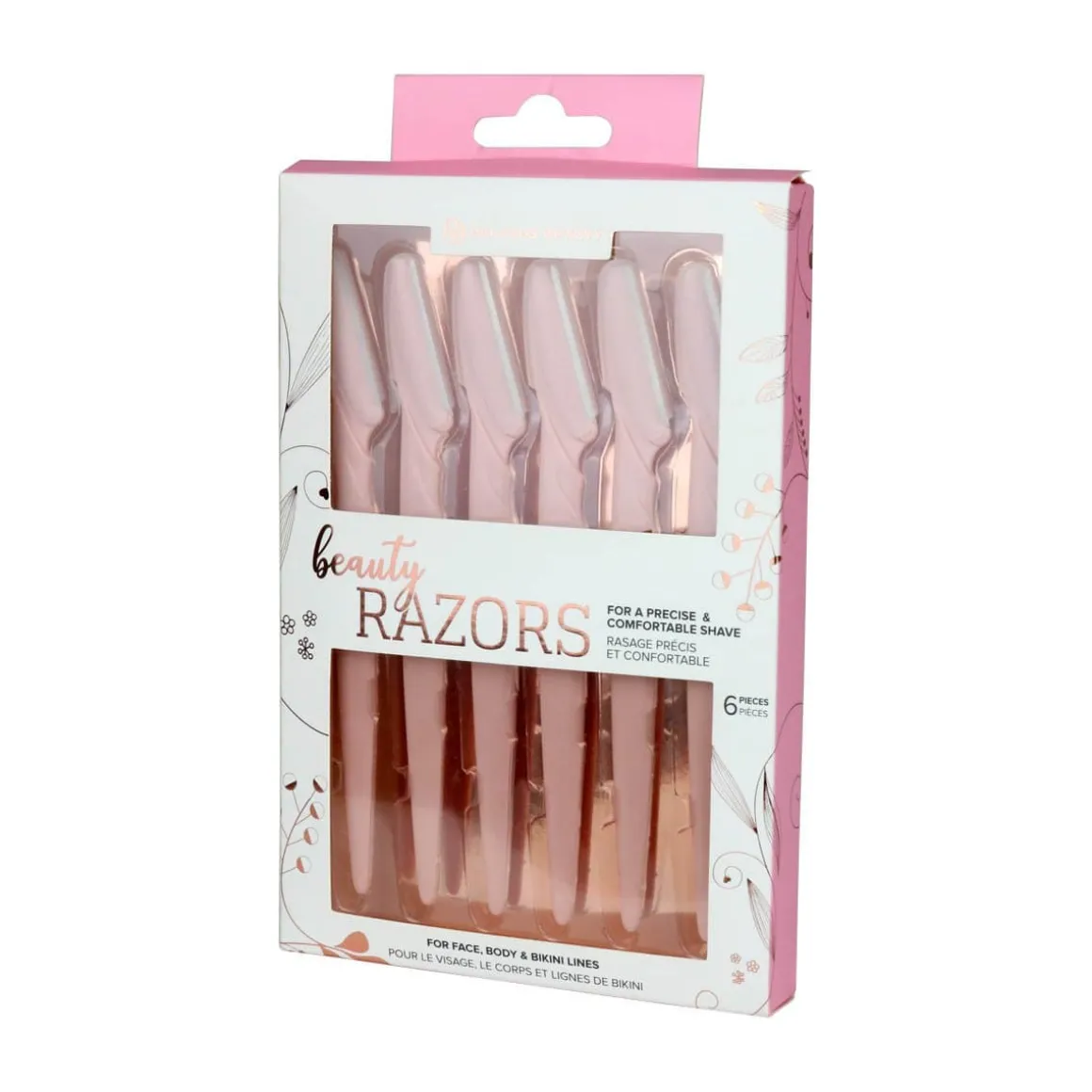 Pink Beauty Razors (Set of 6)