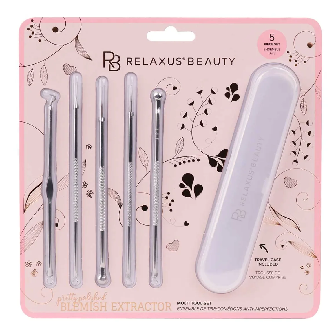 Pretty Polished Blemish Extractor Multi 5-Piece Tool Set
