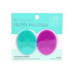 Pretty Polished Silicone Facial Scrubber (Set of 2)