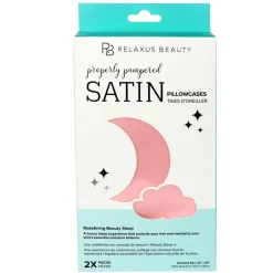 Properly Pampered Satin Pillow Case (2-Pack)