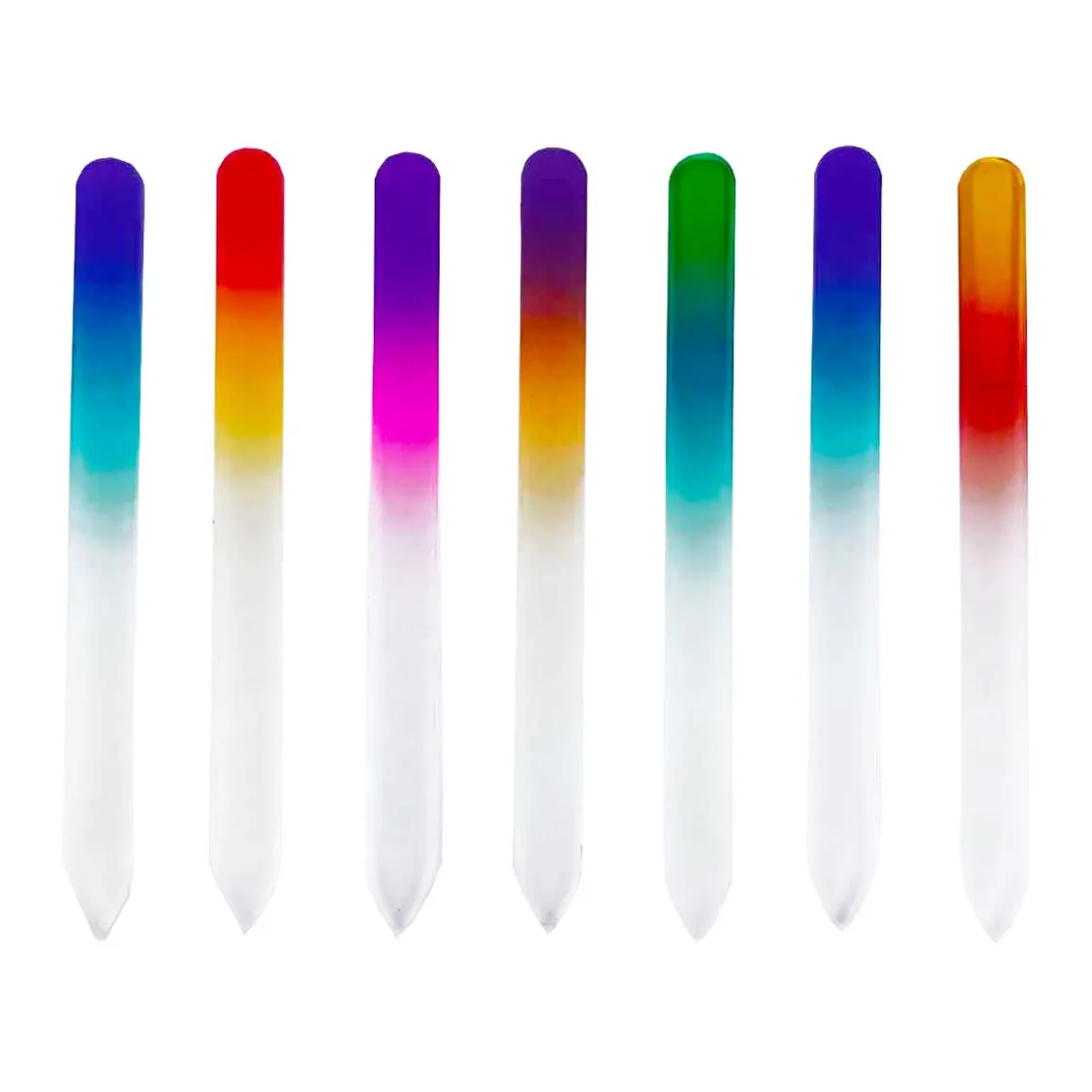 Rainbow Crystal Nail Files Prepack of 12