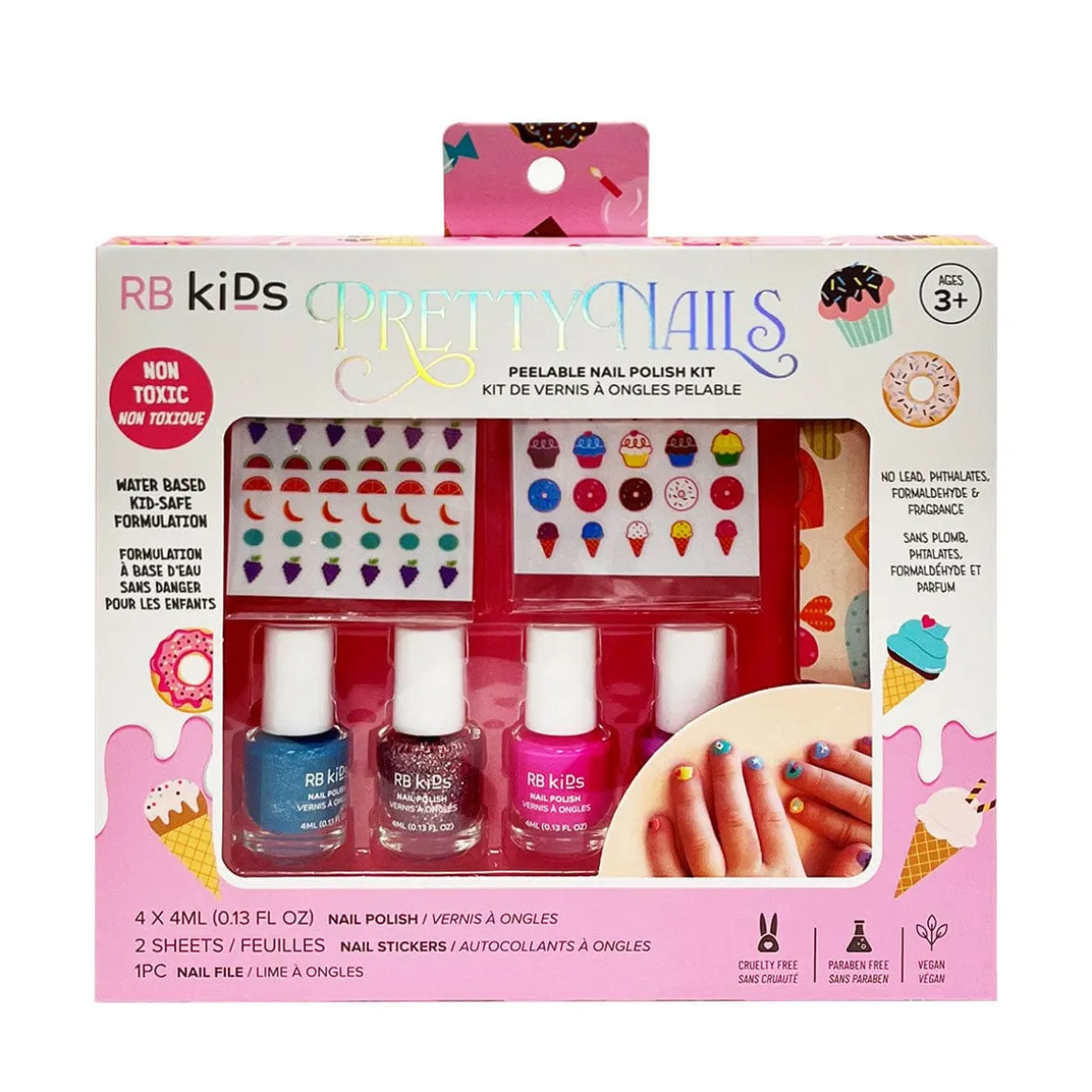 RB Kidz Peel-Off Nail Polish Kit