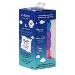Relax & Sleep Shower Steamers 6 Piece Gift Set (6 x 30 g)