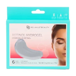 Retinol Hydrogel Eye Masks (6-Pack) - Displayer of 12