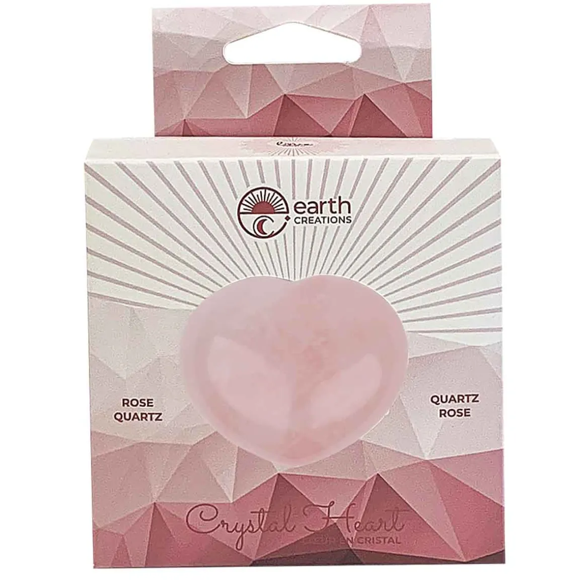 Rose Quartz Crystal Gemstone Heart