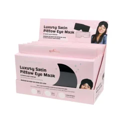 Satin Sleep Eye Mask Displayer of 6