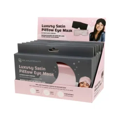 Satin Sleep Eye Mask Displayer of 6