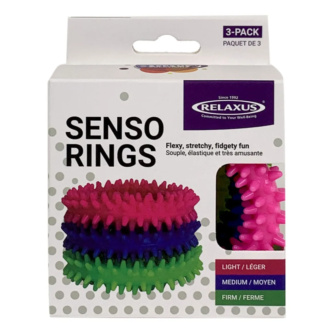 Senso Rings (3-Piece Set) Displayer of 12
