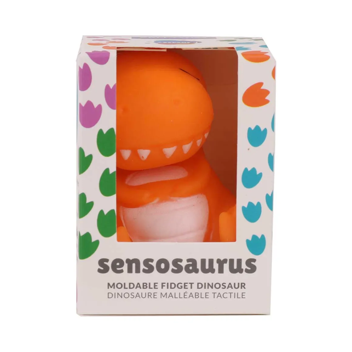 Sensosaurus Moldable Fidget Dinosaur Displayer of 12