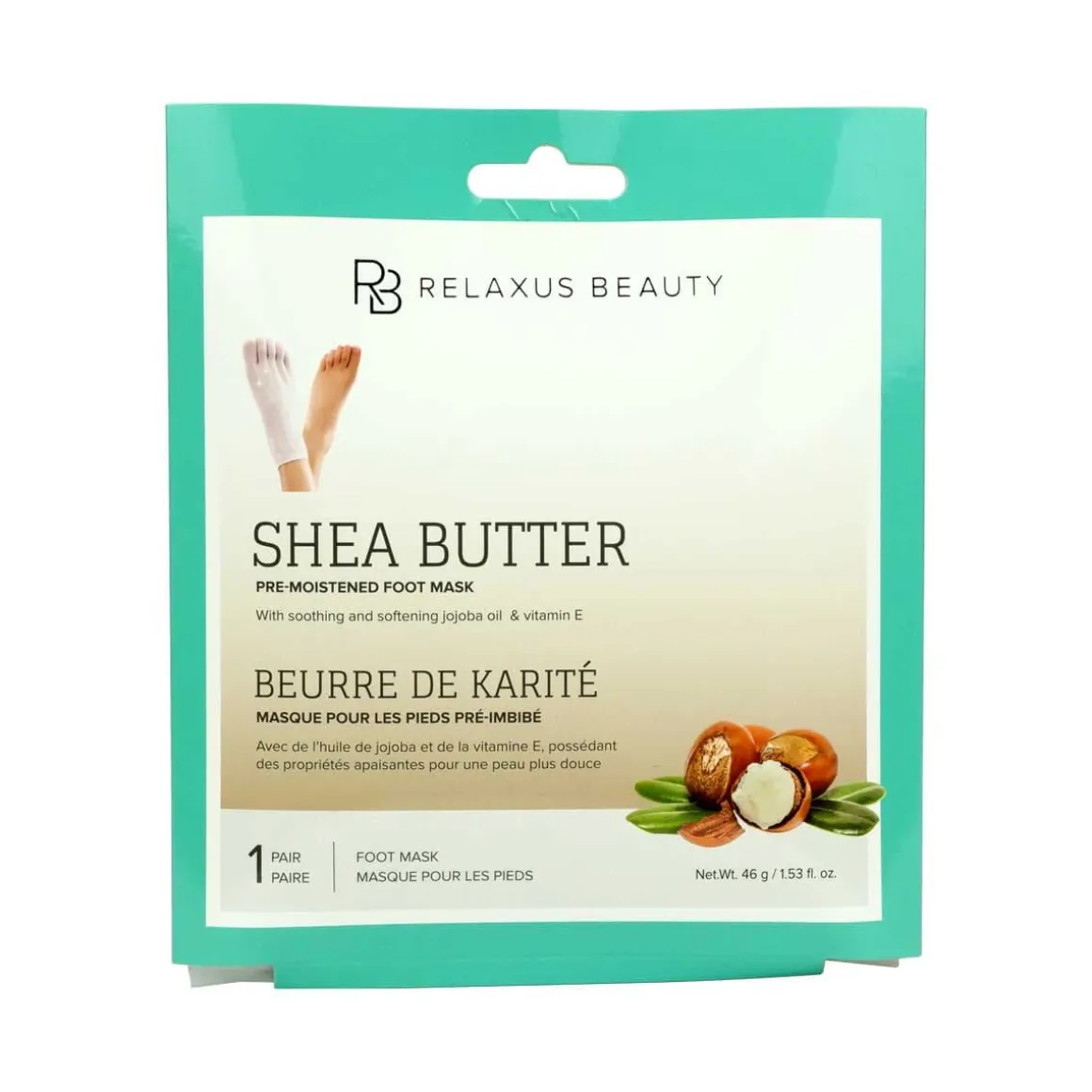 Shea Butter Foot Mask - Displayer of 12