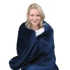 Sherpa Throw Heated Electric Blanket