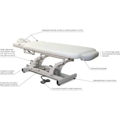 Silhouet-Tone ETNA White Electric Massage Table