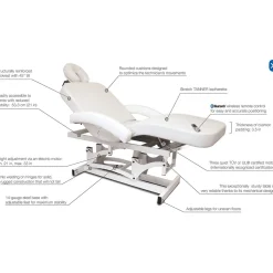 Silhouet-Tone SPAONE White Spa Electric Table (No Cabinet) 3-4 weeks for delivery