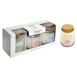 Sim & Ross Soy Wax Scented Votive Candles 3-Piece Set