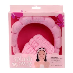 Spa Headband and Wristband Set for Women
