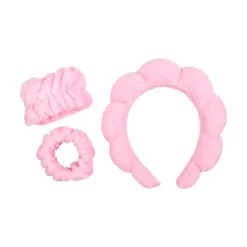 Spa Headband and Wristband Set for Women