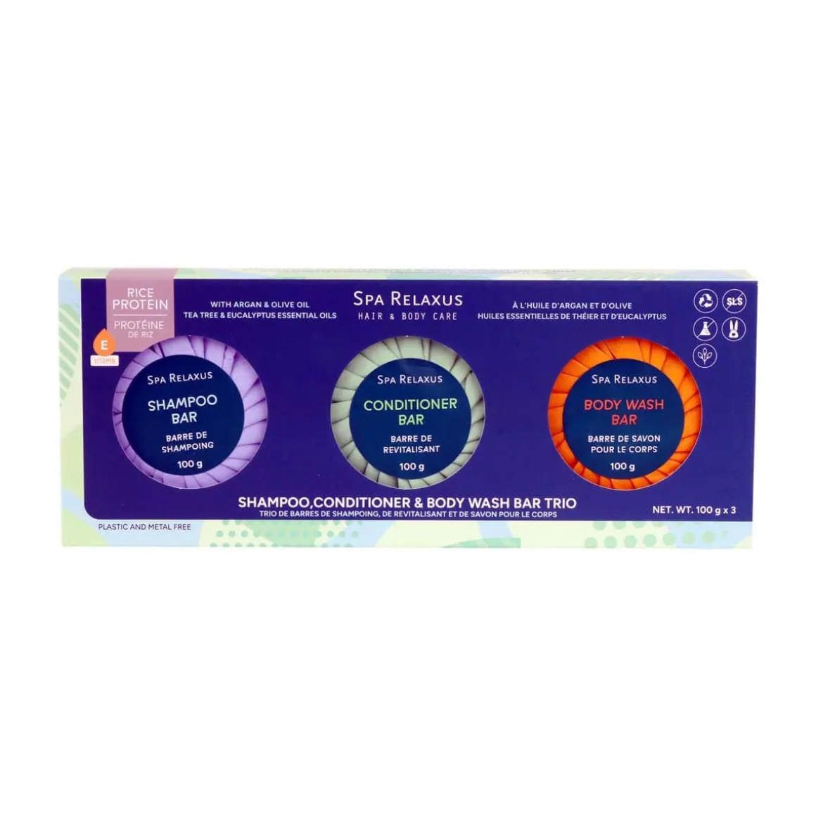 Tea Tree & Eucalyptus Soap Bar Trio (3-Piece Gift Set)