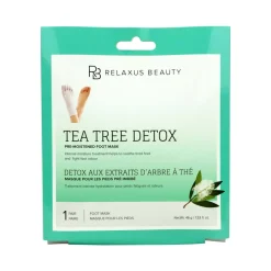 Tea Tree Foot Mask - Displayer of 12