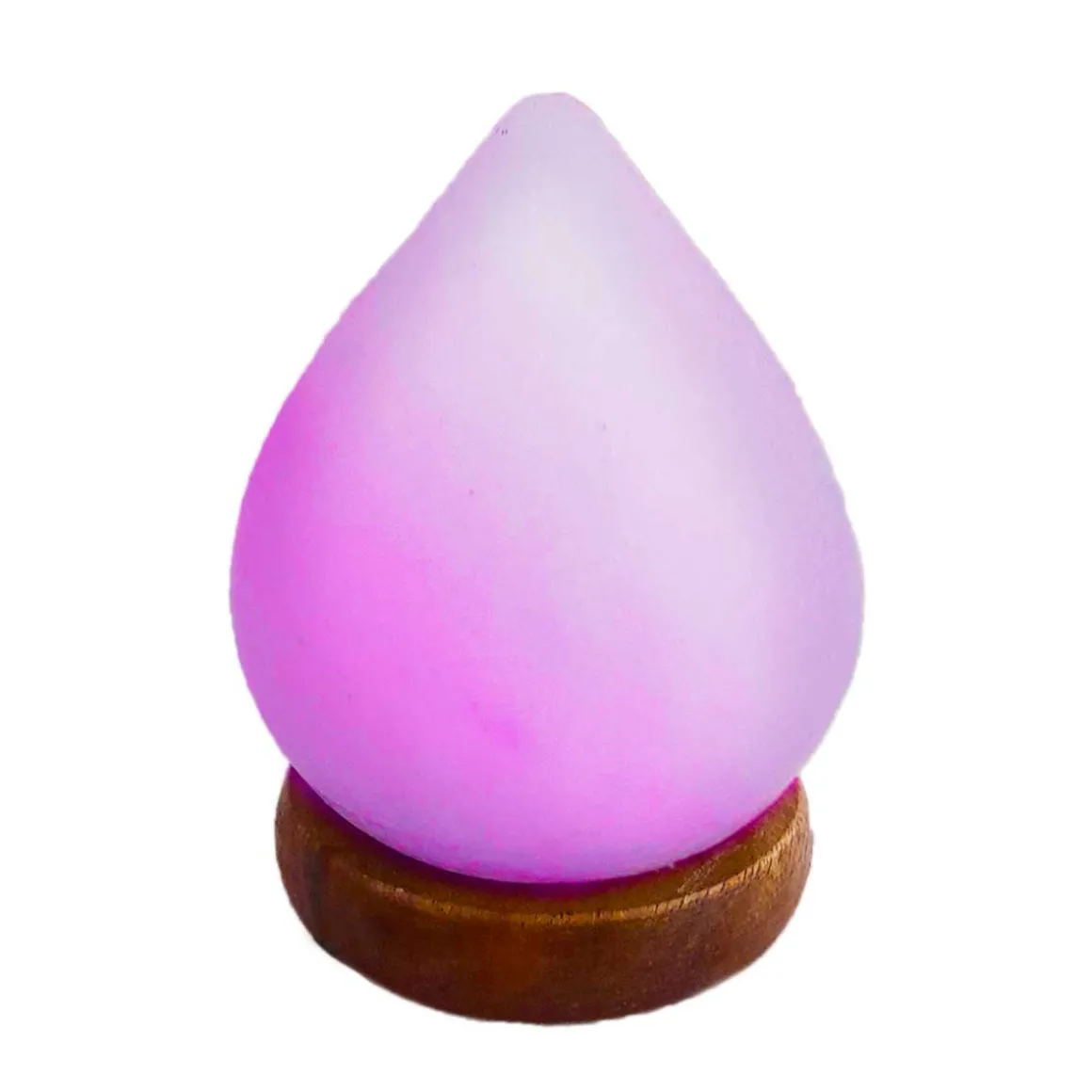 Teardrop Colour-Changing Mini Himalayan Salt Lamp