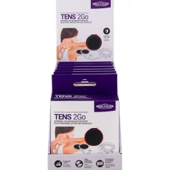 Tens 2Go Portable Electric Muscle Stimulating Massager - Displayer of 6