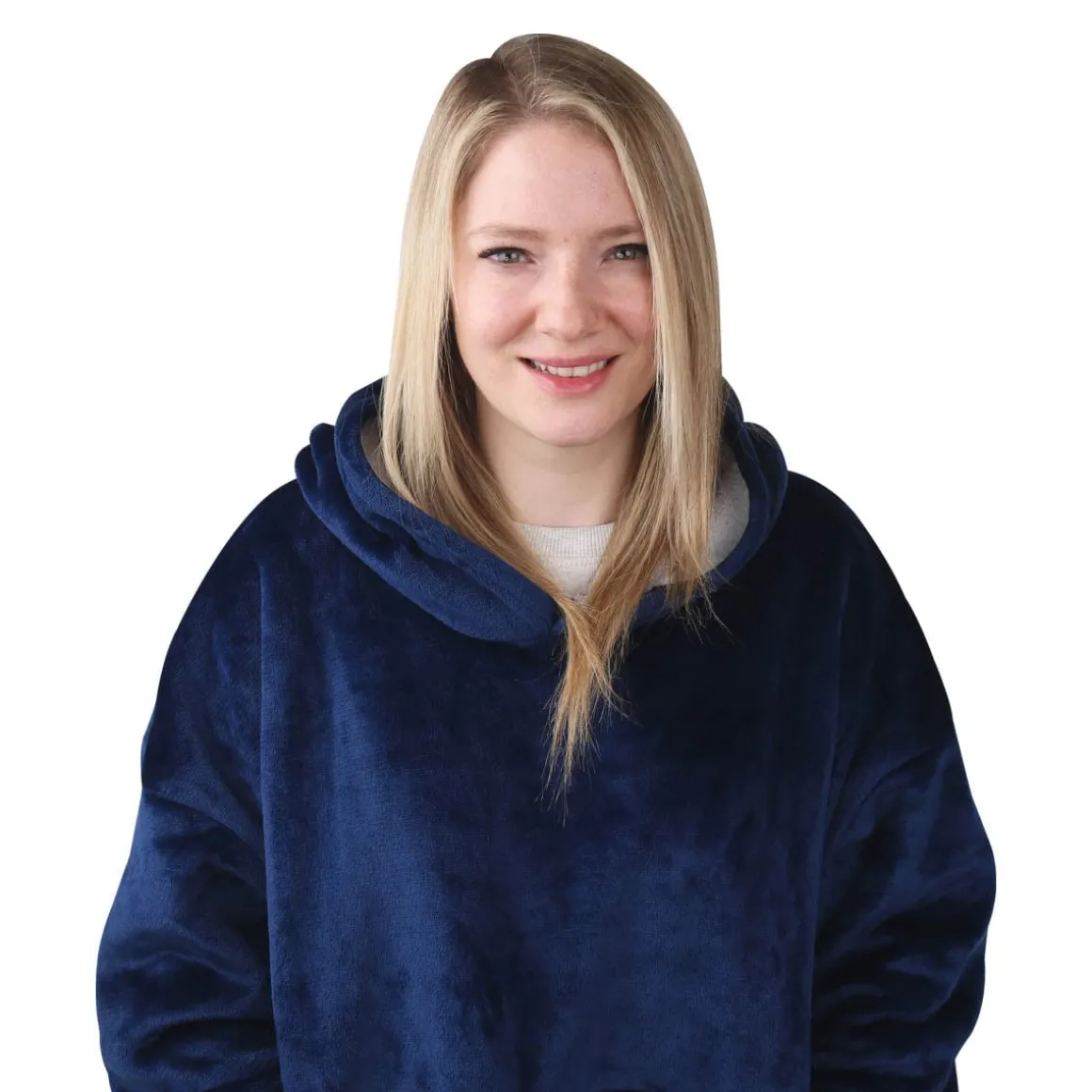 The Blankie" Sherpa Hoodie Blanket