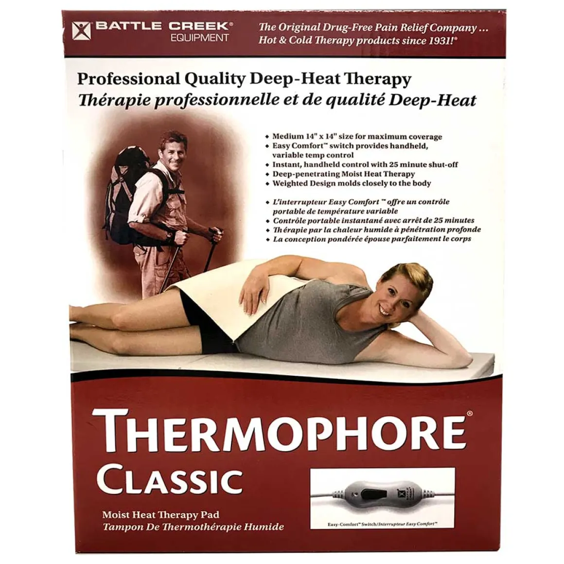 Thermophore Classic Moist Heating Pad 14" x 14"