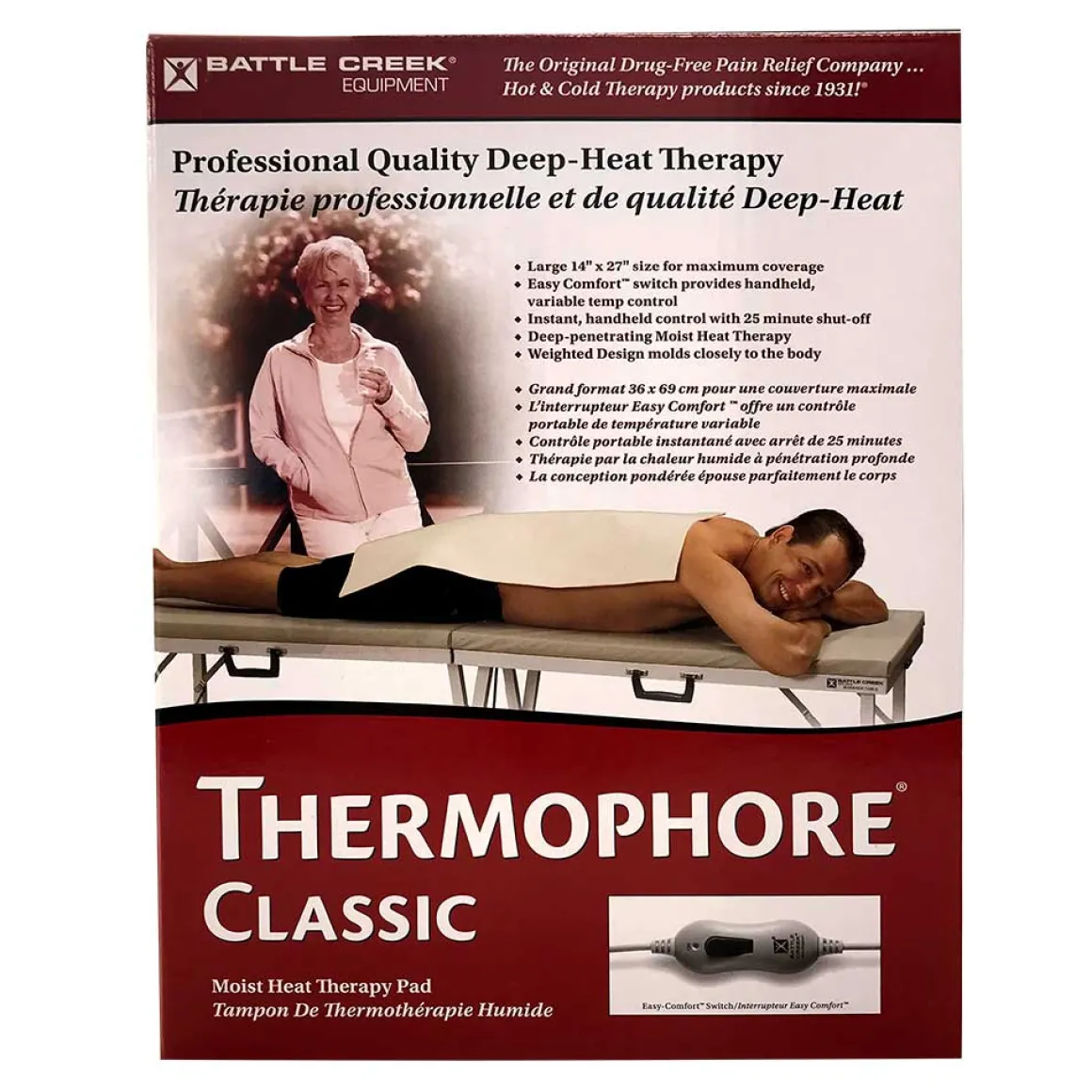 Thermophore Classic Moist Heating Pad 14" x 27"