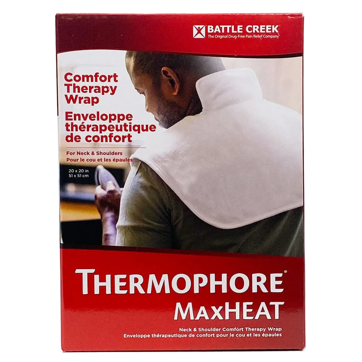 Thermophore MaxHeat Comfort Therapy Wrap 20" x 20"