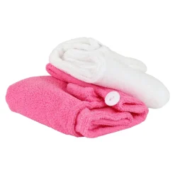 Twist & Dry Quick Dry Hair Towel 2-Pack