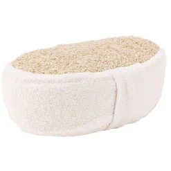 Vegan 2-IN-1 Loofah Bath Sponge with strap