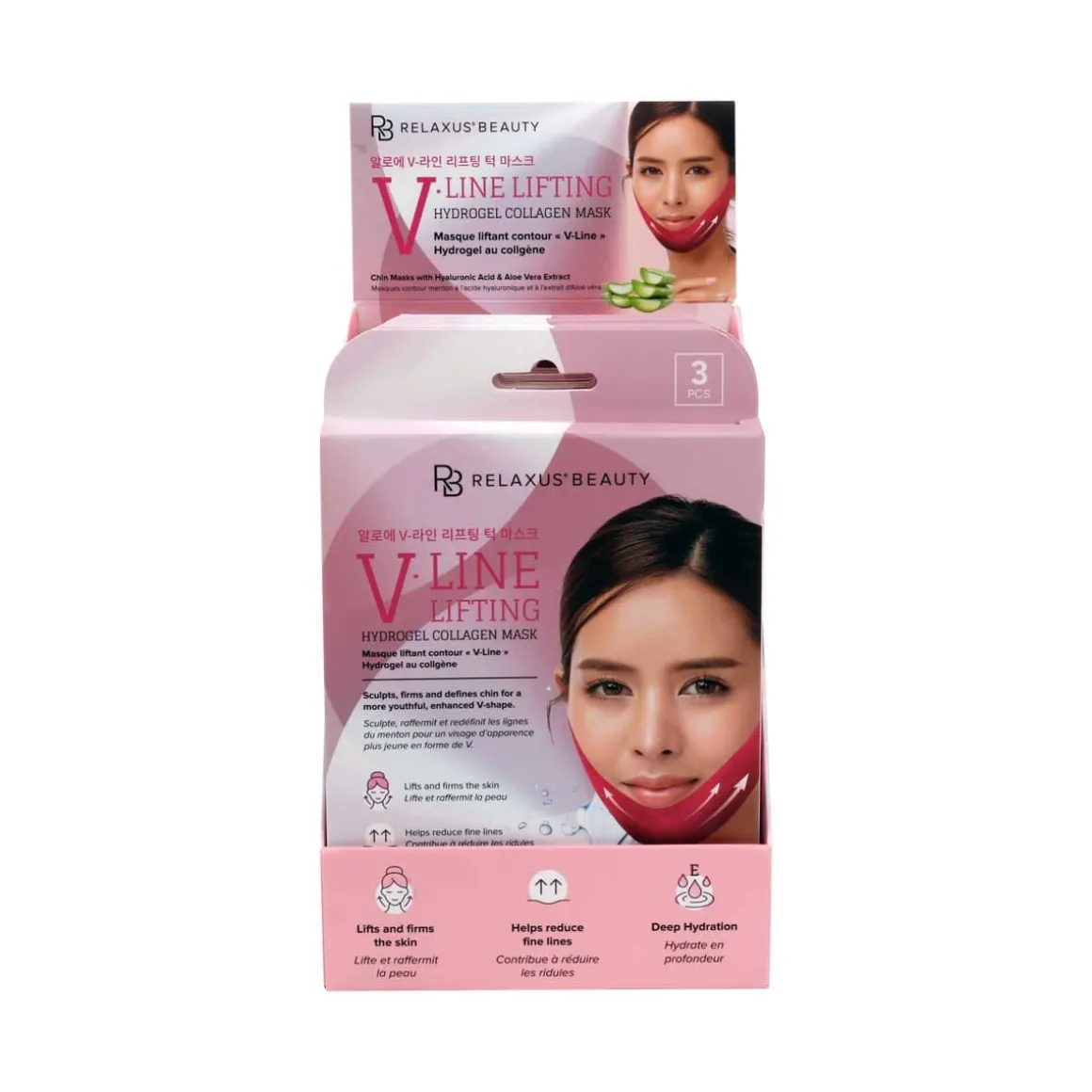 V-Line Hydrogel Collagen Lifting Mask (3-Pack)