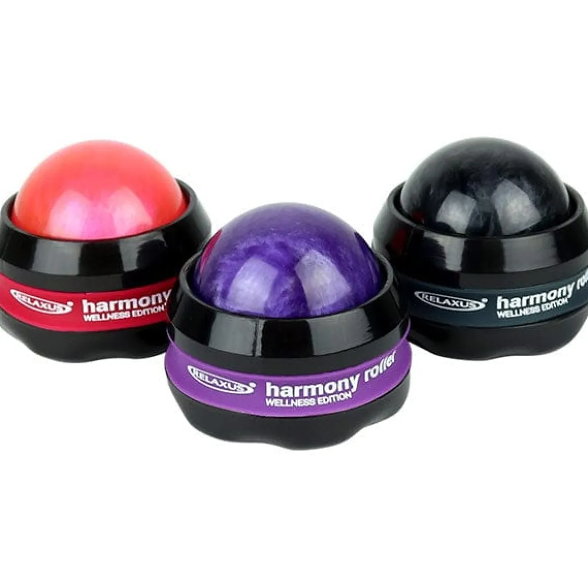 Wellness Edition Harmony Handheld Massage Rollers Displayer of 12