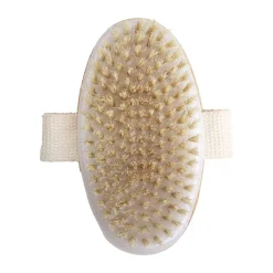 Wet & Dry Bamboo Bath Brush Kit with 3 Heads