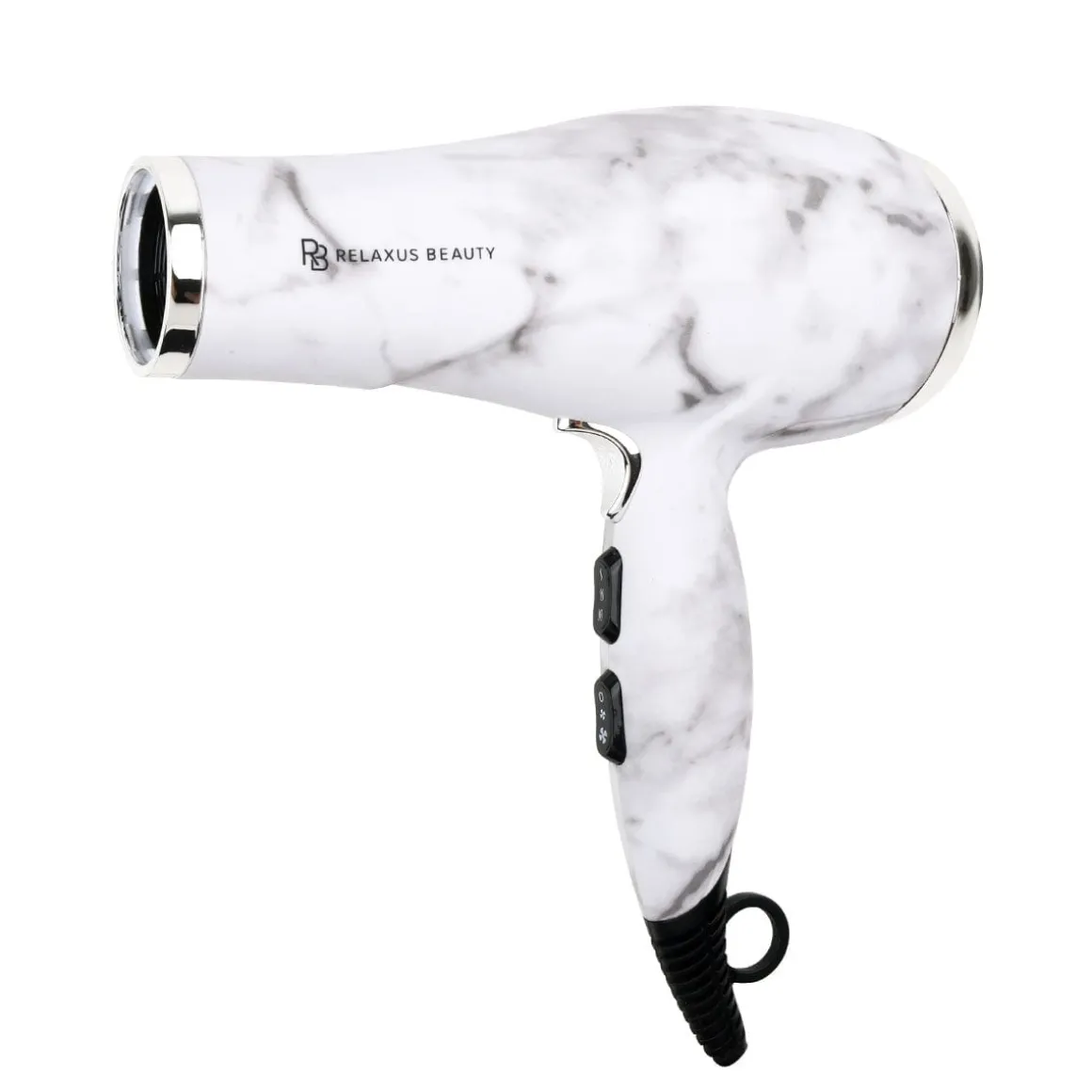 White Marble Full-Size Blow Dryer