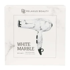 White Marble Full-Size Blow Dryer
