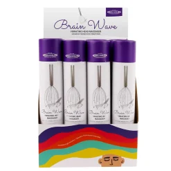 Wholesale Brain Wave Vibrating Head Massager Displayer of 12