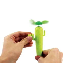 Wind Up Cactus Travel Fan Displayer of 18